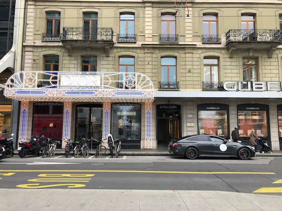 Dior-Geschäft in Genf